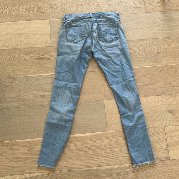Rag and Bone Ripped Knee Skinny Jeans - Picture 4 of 7